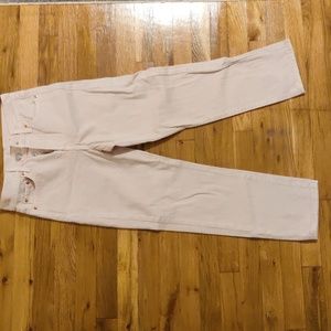 NWOT Levi's wedgie straight light pink jeans